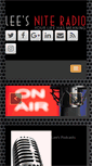 Mobile Screenshot of leesniteradio.com